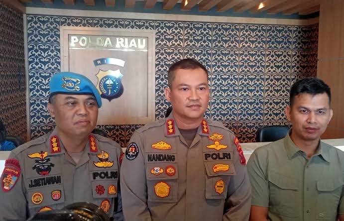 Kabid Humas Polda Riau, Kombes Pol Nandang Mukmin Wijaya.(foto: int)