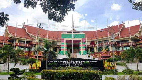 Gedung DPRD Riau.(foto: int)