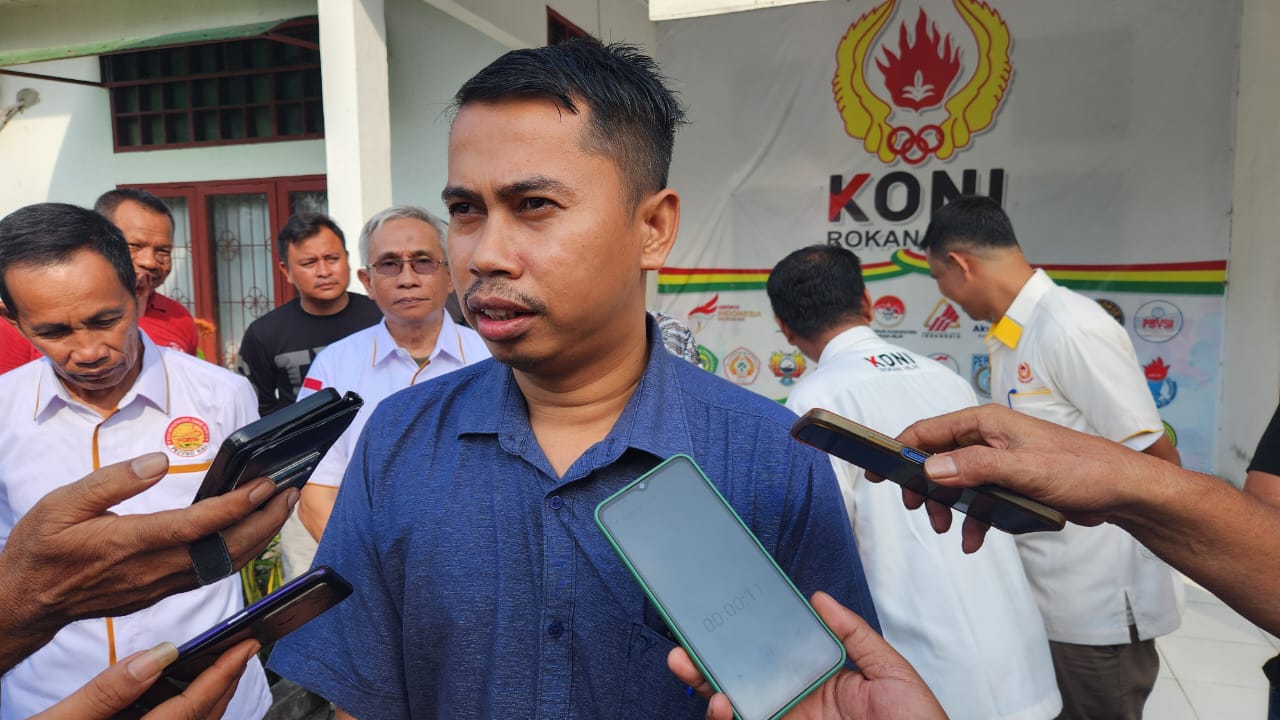 Wan Heri Azmi sebagai Ketua POBSI Rohil terpilih.(foto: afrizal/halloriau.com)