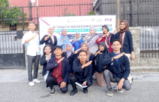 KKN Tematik LP3I Pekanbaru di UMKM Bertuah (foto/ist)