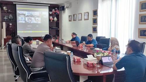 BPJS Kesehatan dan Polres Dumai Rakor persiapan Perpol.(foto: istimewa)