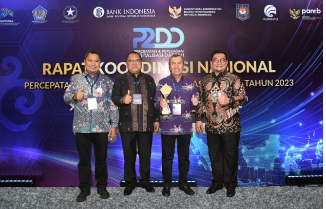 Rakornas) Percepatan dan Perluasan Digitalisasi Daerah (P2DD) Tahun 2023 di Jakarta (foto/ist)