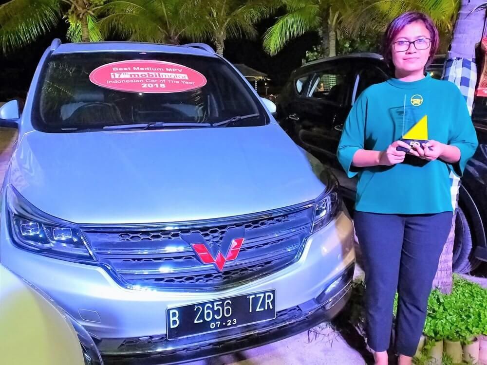 Wuling Raih Dua Penghargaan di Indonesian Car of The Year 2018