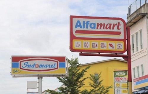 Ritel modern Alfamart-Indomaret di Pekanbaru gratis parkir. Namun,  toko, kedai, gerai dan swalayan non-ritel masih ada jukir.(ilustrasi/int)