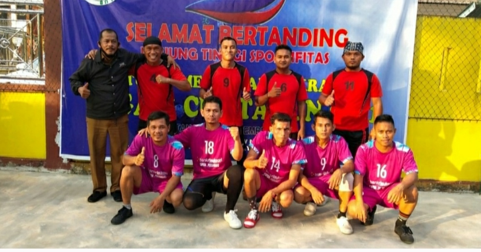 Salah satu klub yang ikut bertanding dalam Turnamen Sepak Takraw Mangiyam Cup I. 