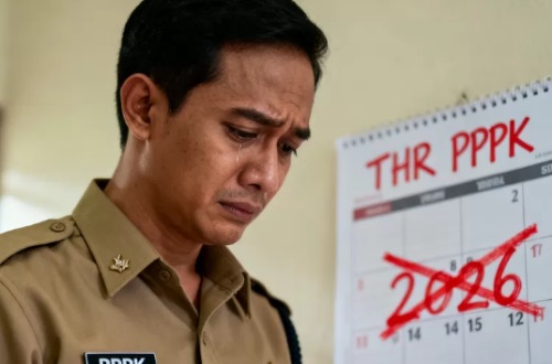 Honorer dan PPPK paruh waktu di Kampar tak dapat THR.(ilustrasi/int)