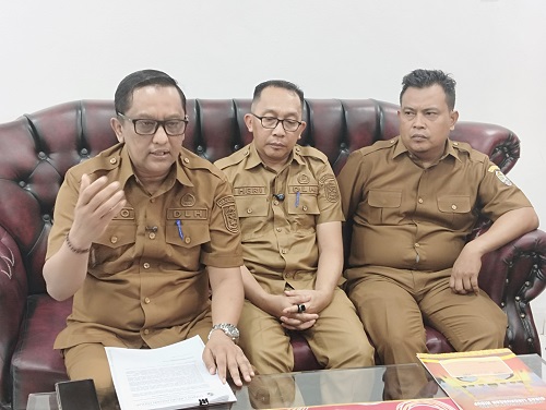 Kepala DLH Pelalawan, Eko Novitra ST MSi.(foto: andi/halloriau.com)