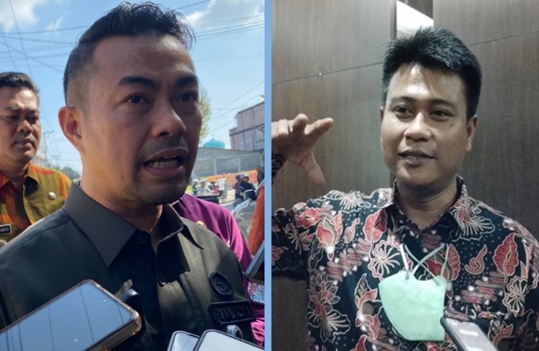 Koordinator Forum Indonesia untuk Transparansi Anggaran (FITRA) Riau, Triono Hadi (kanan) sayangkan Risnandar kena OTT KPK (foto/int)