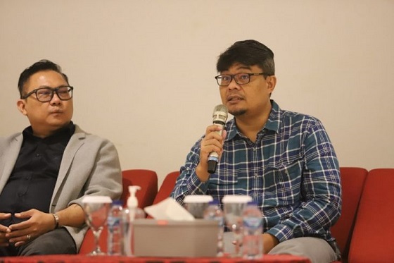 Ketua Bidang Media Berkelanjutan Forum Pemred Pung Purwanto
