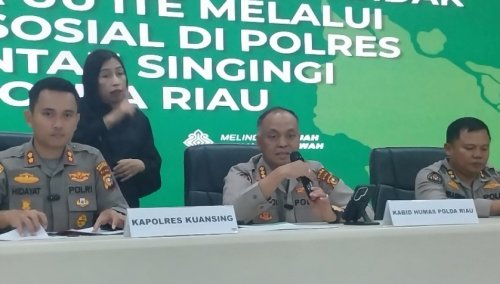 Video viral picu keresahan, Polda Sitanggang menjadi tersangka kasus ITE (foto/MRC)