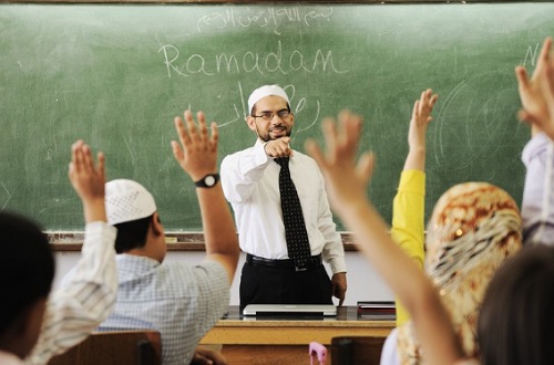 Adab guru dalam Islam.(ilustrasi/int)