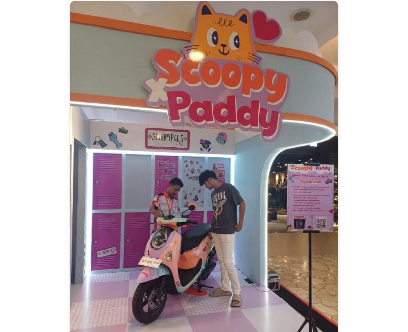 Capella Honda Hadirkan Booth Scoopy x Paddy di Mal SKA Pekanbaru