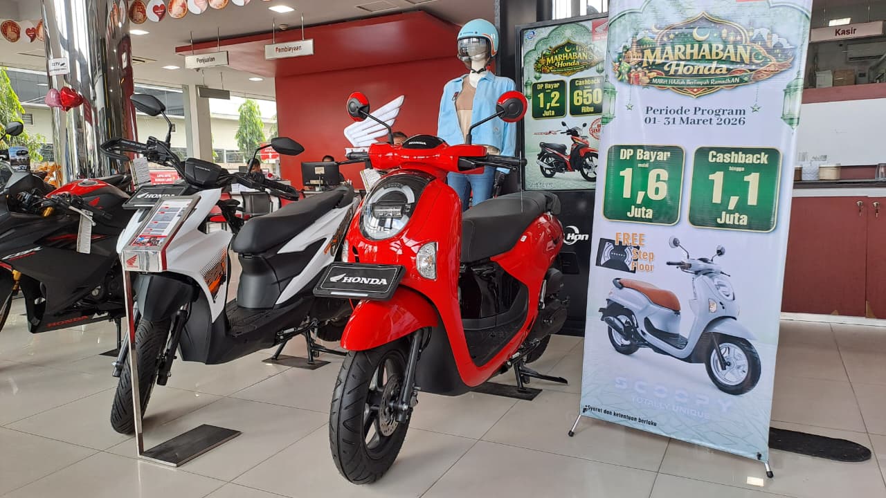 Honda MARHABAN Hadirkan DP Ringan dan Cashback Melimpah, Sambut Ramadan dengan Motor Honda Impian