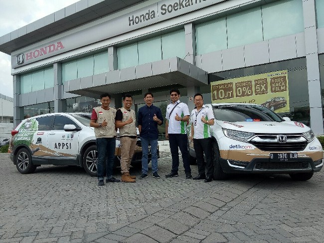 HSH Sambut Ekspedisi Jalur Darat 