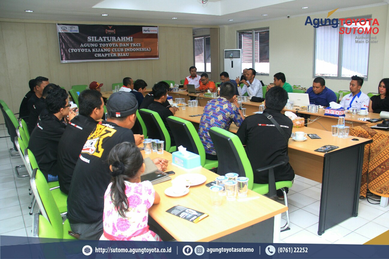 Agung Toyota Sutomo dan TKCI Pekanbaru Gelar Sharing Session