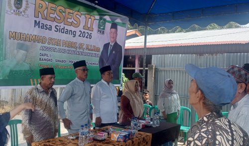 Reses Anggota DPRD Rohil, Muhammad Syah Padri.(foto: afrizal/halloriau.com)