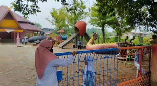 Pemkab Kuansing sekolah kembali belajar normal di tengah udara tidak sehat (foto/tribunpku)