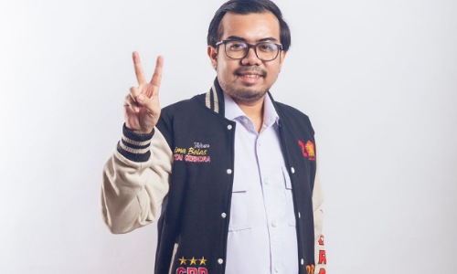 Ketua TKD Prabowo-Gibran Pekanbaru, Ginda Burnama.(foto: mimi/halloriau.com)