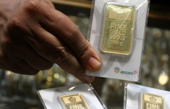 Harga emas Antam di Pekanbaru stagnan (foto/ist)