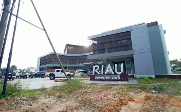 Riau Creative Hub di Jalan Arifin Ahmad Pekanbaru.(foto: int)