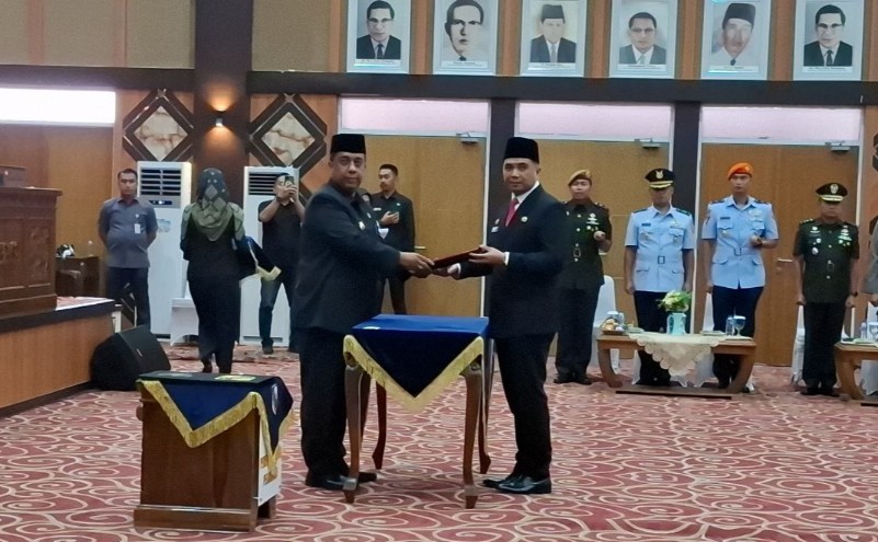 Zulhelmi Arifin chosen as regional secretary of Pekanbaru (photo/dini)