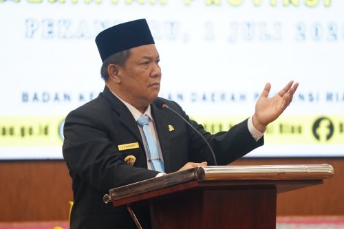 Plt Gubri SF Hariyanto tegaskan gaji PPPK tak lagi dipotong zakat otomatis (foto/int)