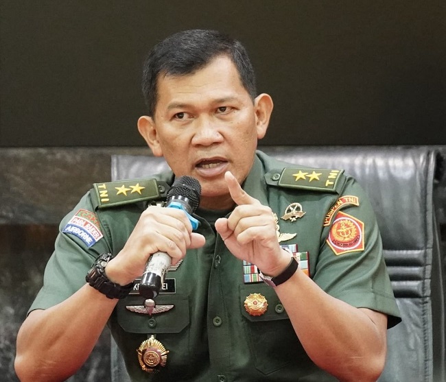 Kepala Pusat Penerangan (Kapuspen) Mabes TNI, Mayjen TNI Kristomei Sianturi.