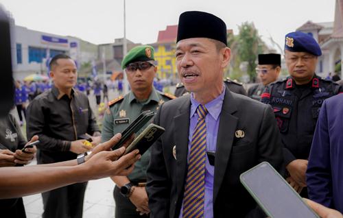 Bupati Rohil, Afrizal Sintong.(foto: afrizal/halloriau.com)