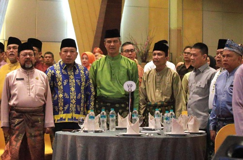 Staf Ahli Bupati Bidang Ekonomi Keuangan dan Pembangunan Setdakab Bengkalis, H Bustami HY hadiri silaturahmi bersama PMRJ.(foto: zulkarnaen/halloriau.com)