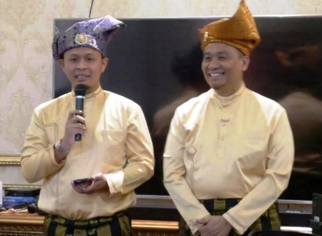 Pasangan Walikota dan Wakil Walikota Pekanbaru terpilih, Agung Nugroho-Markarius Anwar.(foto: int)