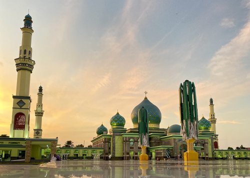 Masjid Raya Annur Riau.(foto: int)