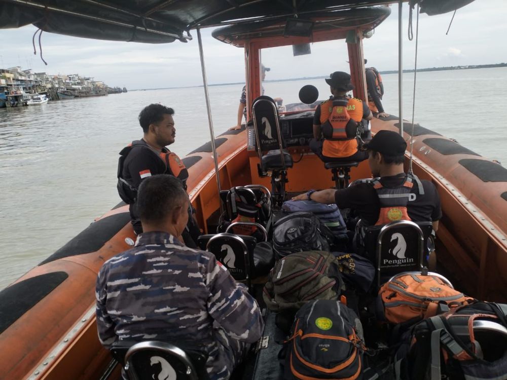 Dua nelayan hilang di perairan Meranti.(foto: mcr)