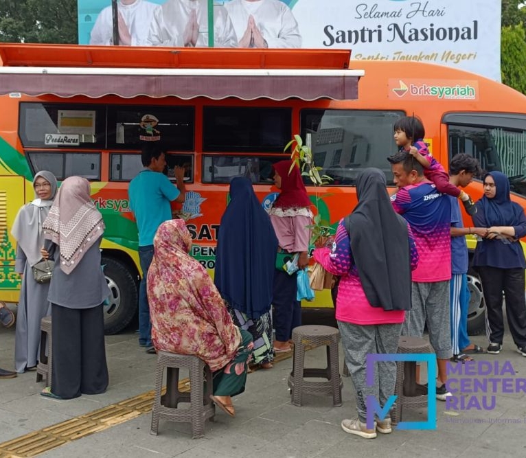 Ilustrasi Samsat keliling di Pekanbaru.