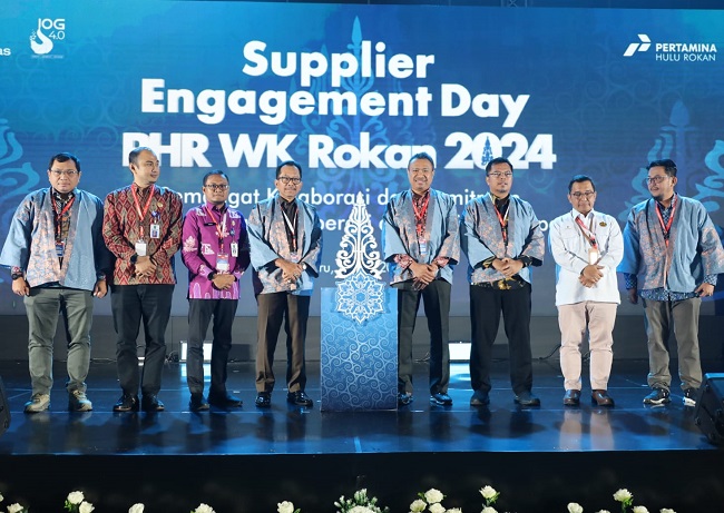 PT Pertamina Hulu Rokan (PHR) menggelar Supplier Engagement Day 2024 dengan tema “Semangat Kolaborasi dan Kemitraan untuk Keunggulan Operasi dan Anti Penyuapan” di Pekanbaru, Riau, Kamis (18/7/2024). 