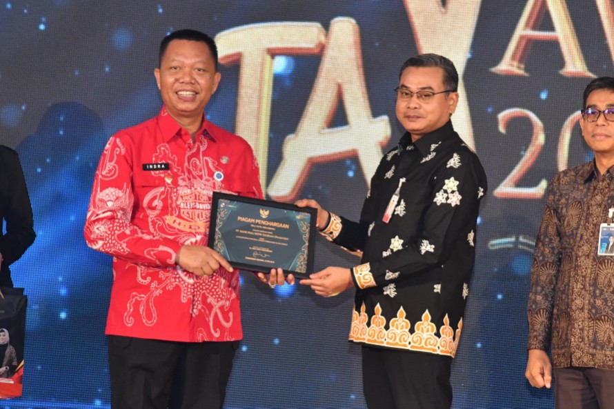 BRK Syariah raih apresiasi Pekanbaru Tax Award 2024 (foto/yuni)