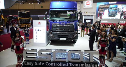 UD Trucks Quester dengan fitur ESCOT di GIIAS 2024.(foto: istimewa)