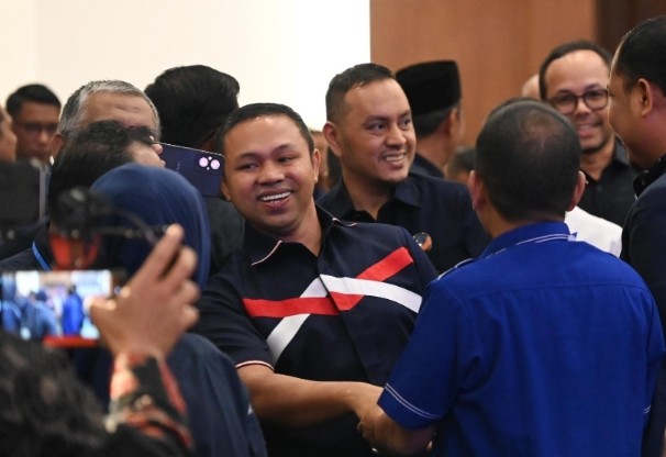 Candidate for Governor of Riau Abdul Wahid attended the Nasdem Party