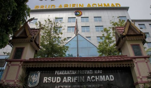 RSUD Arifin Achmad Riau.(foto: int)
