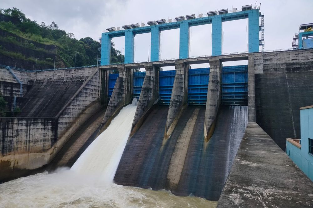 Ilustrasi PLTA Koto Panjang kurangi bukaan pintu waduk (foto/int)