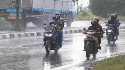 Hujan di Riau.(ilustrasi/int)