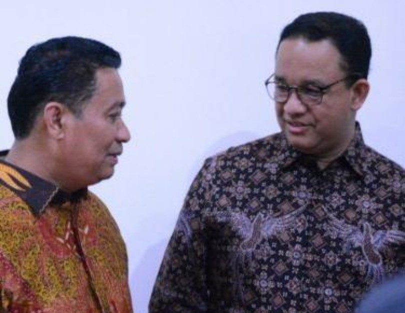 Kapten Timnas AMIN, Markarius Anwar (kiri) ajak masyarakat bertemu Capres Anies Baswedan pekan depan (foto/ist)