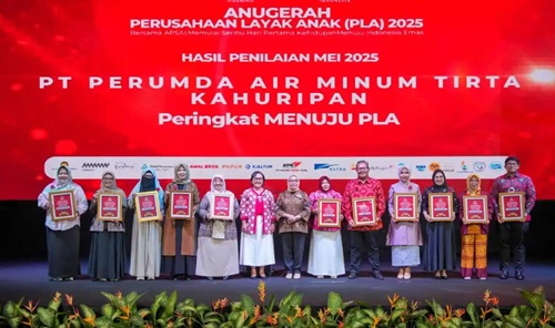 Disaksikan Menteri PPPA, RS Awal Bros menjadi RS pertama di Riau berstatus Perusahaan Layak Anak (foto/ist)