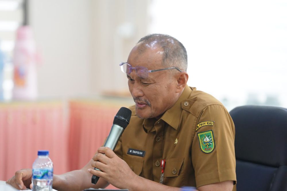 Kadisperindagkop UKM Riau, Taufiq OH.(foto: mcr)