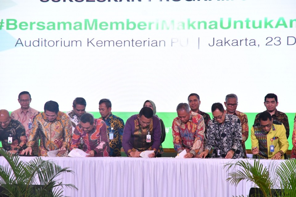 BRK Syariah teken kerja sama FLPP dan Tapera (foto/ist)