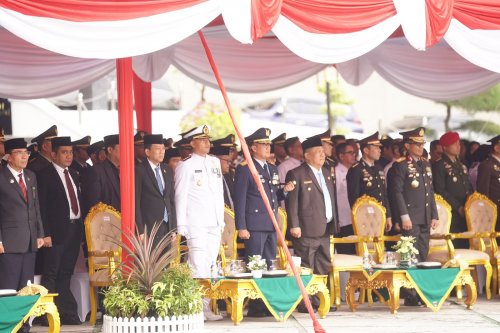 HUT ke-81 TNI, Plt Gubri SF Hariyanto mengapresiasi sinergi TNI dan Pemprov Riau (foto/int)