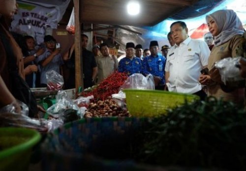Ilustrasi operasi pasar murah Riau tembus 170 kali (foto/int)