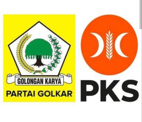 Partai Golkar dan PKS (foto:int)