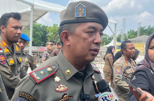 Kasatpol PP Pekanbaru, Zulfahmi Adrian.(foto: dini/halloriau.com)