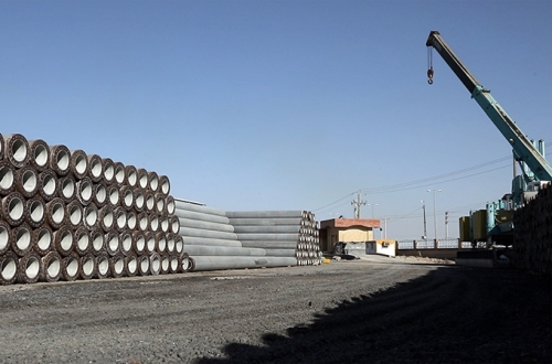 Spun pile atau paku beton.(foto: int)