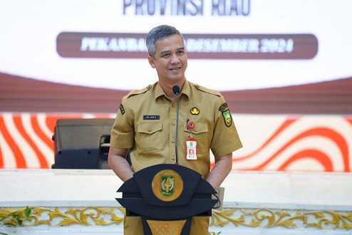 Asisten II Setdaprov Riau, M Job Kurniawan.(foto: mcr)